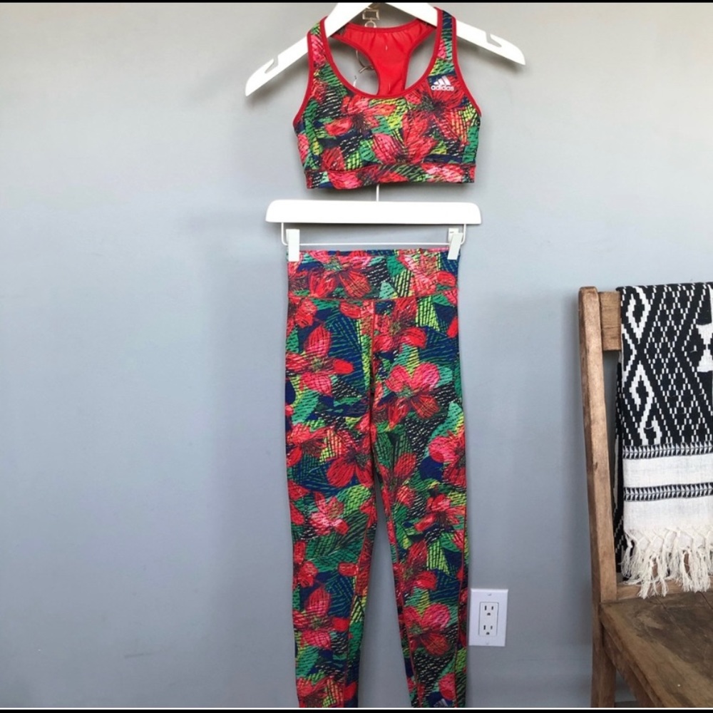 Adidas | Leggings and Sport Bra Set